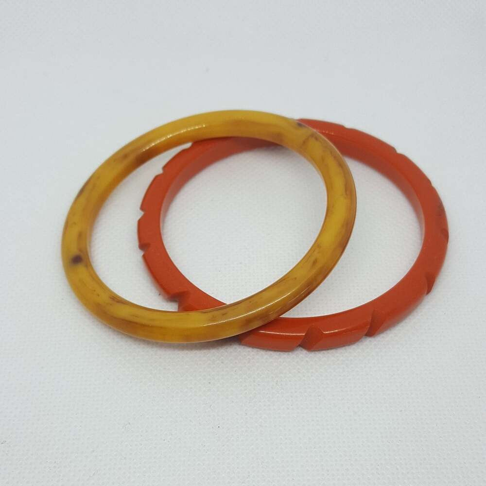 Pair of 40's Bakelite Bangles
